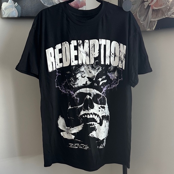 Other - Redemption Black Graphic Tee